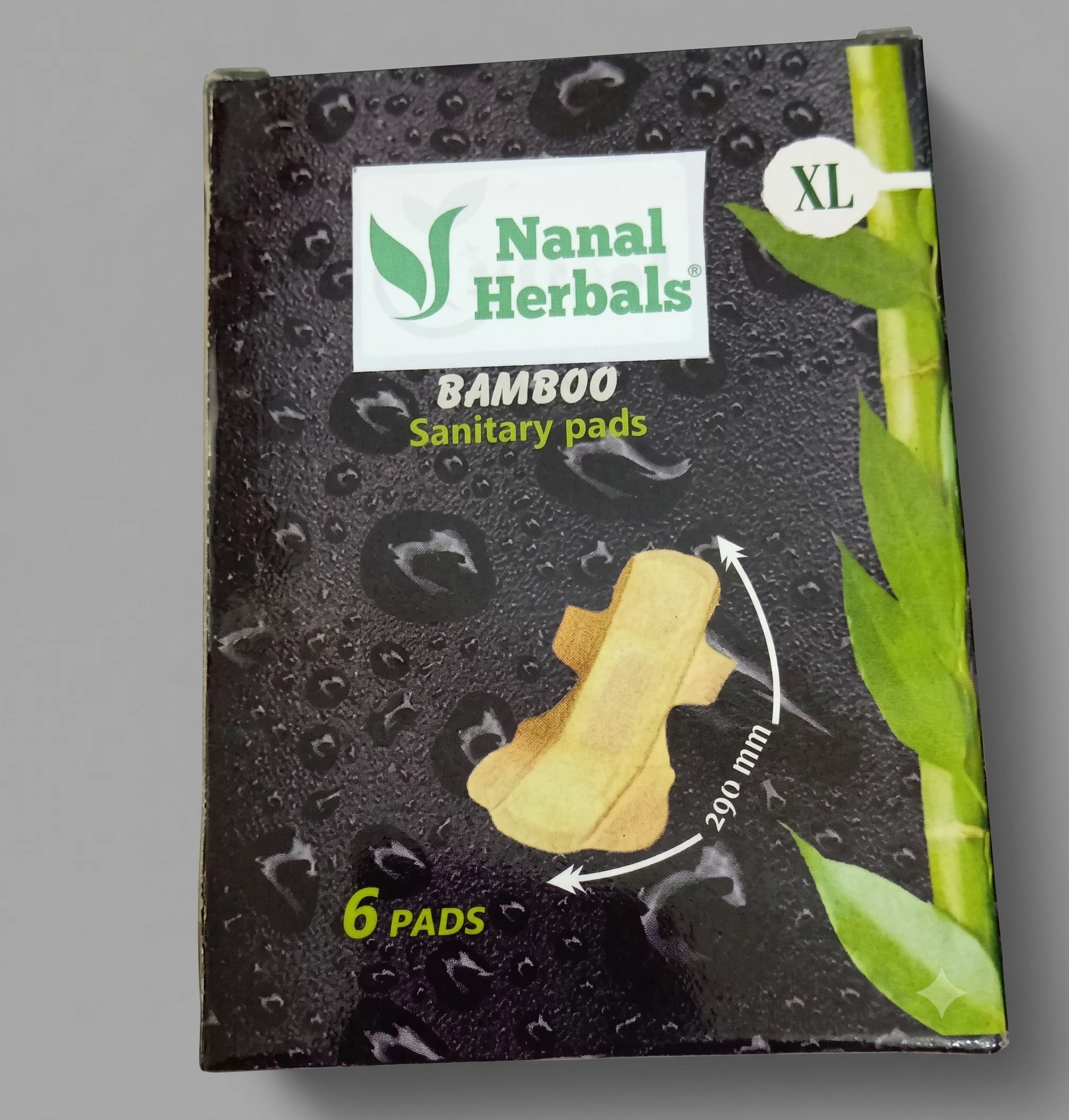 Bamboo Napkin@Nanal Herbals (2) Ultra-soft Bamboo Napkins - Image 1