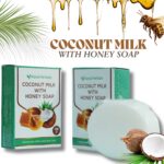 Coconut milk with Honey soap