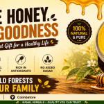 Wild forest honey
