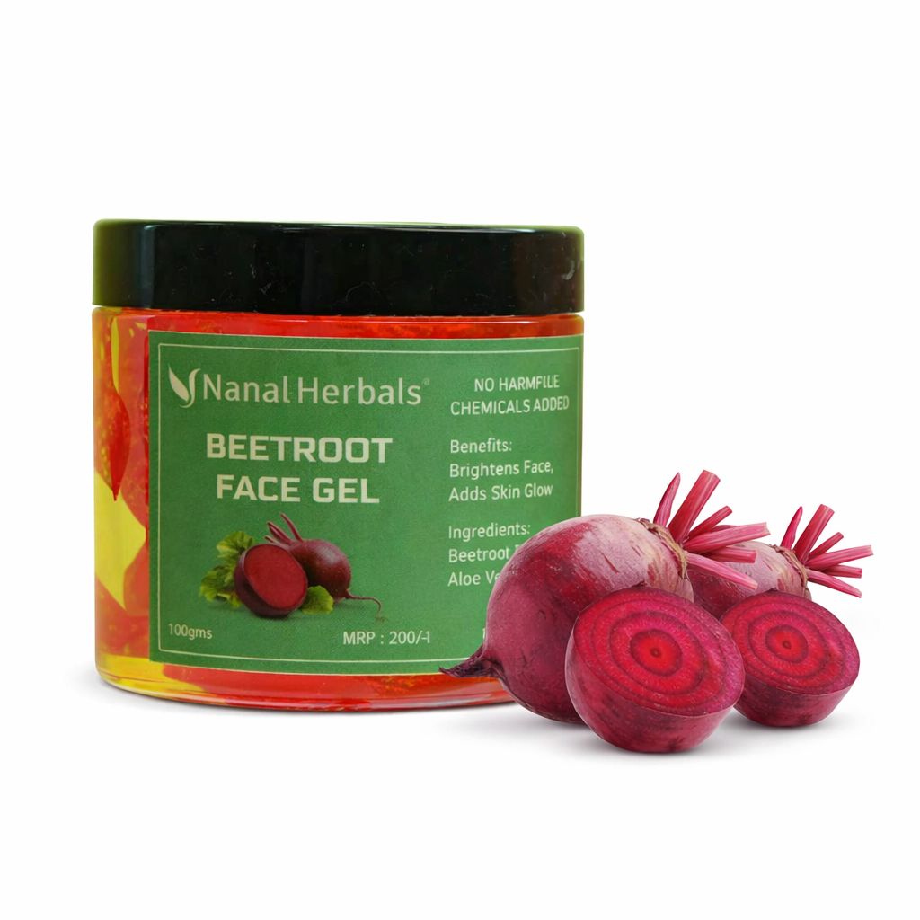 Beetroot Facegel@Nanal Herbals Beetroot Gel (100g) - Image 1