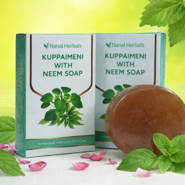 Kuppaimeni Neem with Tulsi Soap (90g)