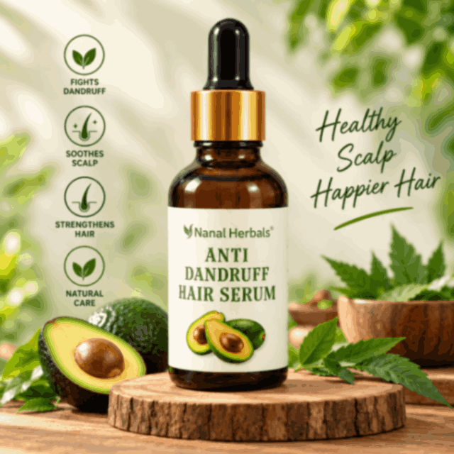 Anti Dandruff Serum@Nanal Herbals (1) Anti Dandruff Hair Serum (50ml) - Image 1